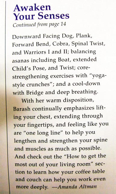 Fit Yoga Article